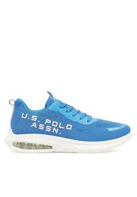 U.S. Polo Assn. Sneakersy ACTIVE001 Niebieski. Kolor: niebieski. Materiał: materiał