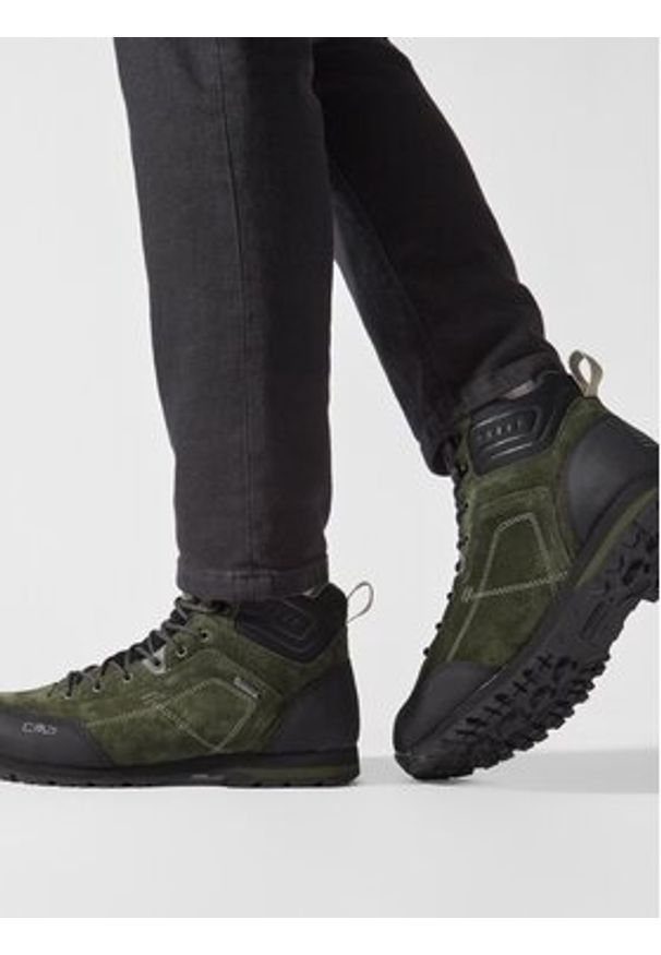CMP Trekkingi Alcor 2.0 Mid Trekking Shoes Wp 3Q18577 Zielony. Kolor: zielony. Materiał: zamsz, skóra. Sport: turystyka piesza