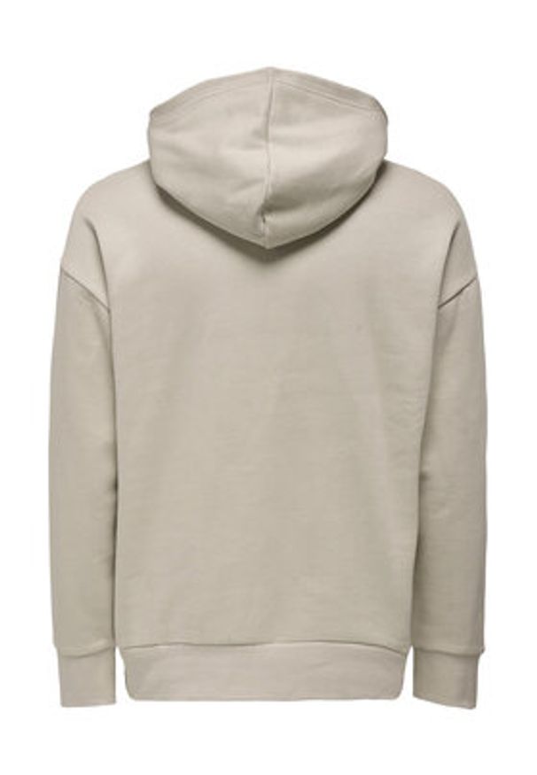 Only & Sons Bluza Dan 22026661 Beżowy Relaxed Fit. Kolor: beżowy. Materiał: bawełna