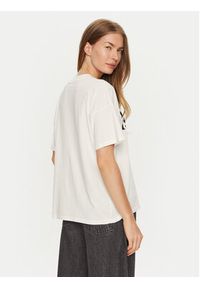 ViCOLO T-Shirt RS0052 Écru Regular Fit. Materiał: bawełna