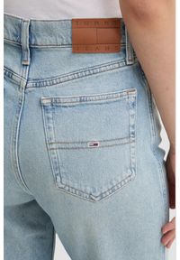 Tommy Jeans - TOMMY JEANS Błękitne jeansy damskie, Rozmiar 25/32. Okazja: na co dzień. Kolor: niebieski. Wzór: kolorowy. Styl: casual #2