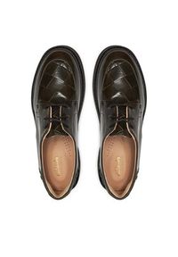 Clarks Oxfordy Splend Weave 26176808 Czarny. Kolor: czarny. Materiał: skóra #7