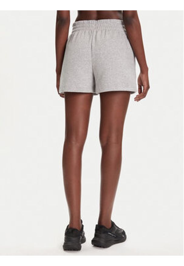 Under Armour Szorty sportowe Rival Fleece Short 1382723-011 Szary Loose Fit. Kolor: szary. Materiał: bawełna