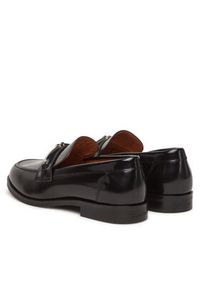 Calvin Klein Półbuty Moc Loafer W/Ml - Lth HW0HW02342 Czarny. Kolor: czarny. Materiał: skóra