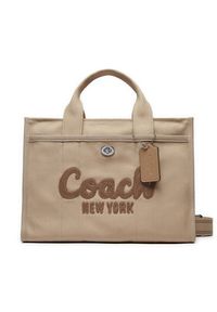 Coach Torebka Cargo CP158 Beżowy. Kolor: beżowy #6