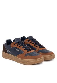 Aeronautica Militare Sneakersy 252SC0235UPL00244 Granatowy. Kolor: niebieski. Materiał: skóra #4