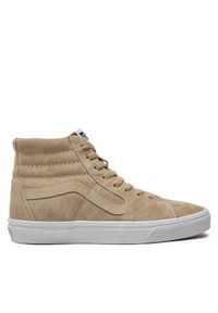 Vans Trampki SK8-Hi VN000CMX4MG1 Beżowy. Kolor: beżowy. Materiał: skóra, zamsz