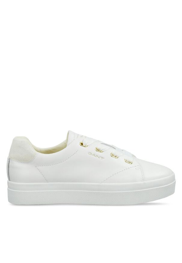 GANT - Gant Sneakersy 31531993 Biały. Kolor: biały. Materiał: skóra