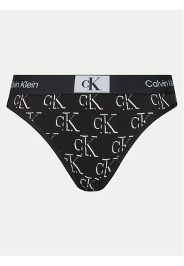 Calvin Klein Underwear Figi klasyczne 000QF7222E Czarny. Kolor: czarny. Materiał: bawełna
