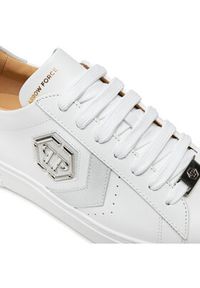 Philipp Plein - PHILIPP PLEIN Sneakersy FADS MSC3998 PLE005N Biały. Kolor: biały. Materiał: skóra