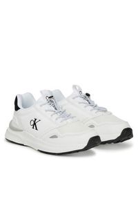 Calvin Klein Jeans Sneakersy V3X9-83010-1464X002 Biały. Kolor: biały. Materiał: skóra #6