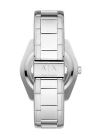 Armani Exchange Zegarek AX2856 męski kolor srebrny. Kolor: srebrny. Materiał: materiał #3