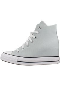 Tenisówki Converse Model Chuck Taylor All Star Wedge Kolor Niebieski. Kolor: niebieski. Materiał: tkanina