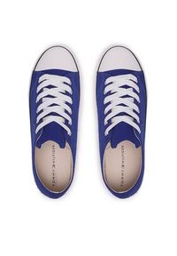 TOMMY HILFIGER - Tommy Hilfiger Trampki Low Cut Lace-Up Sneaker T3X4-32207-0890 S Granatowy. Kolor: niebieski. Materiał: materiał #5