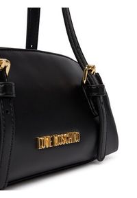 Love Moschino - LOVE MOSCHINO Torebka JC4101PP1OLY0000 Czarny. Kolor: czarny. Materiał: skórzane #4