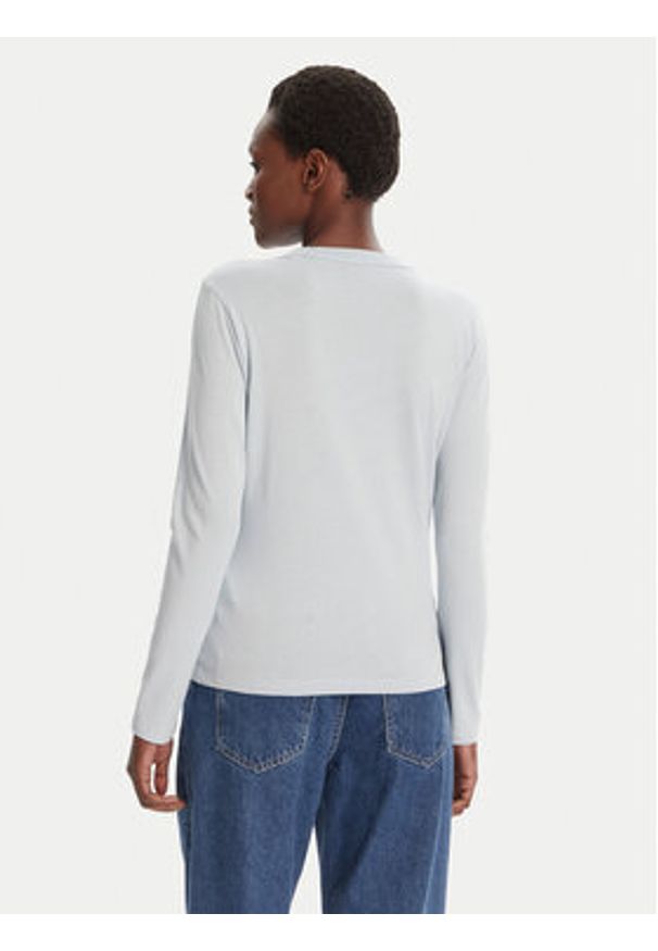 Hugo - HUGO Bluzka Daliria_B 50520316 Błękitny Regular Fit. Kolor: niebieski. Materiał: bawełna