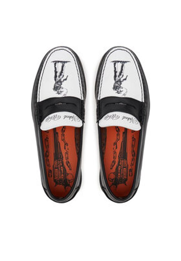 Naked Wolfe Mokasyny Riviera Czarny. Kolor: czarny. Materiał: skóra