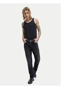 Jack & Jones - Jack&Jones Jeansy Clark Original 12278247 Czarny Regular Fit. Kolor: czarny #5