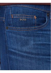 BOSS - Boss Jeansy Delaware3-1 50488478 Granatowy Slim Fit. Kolor: niebieski