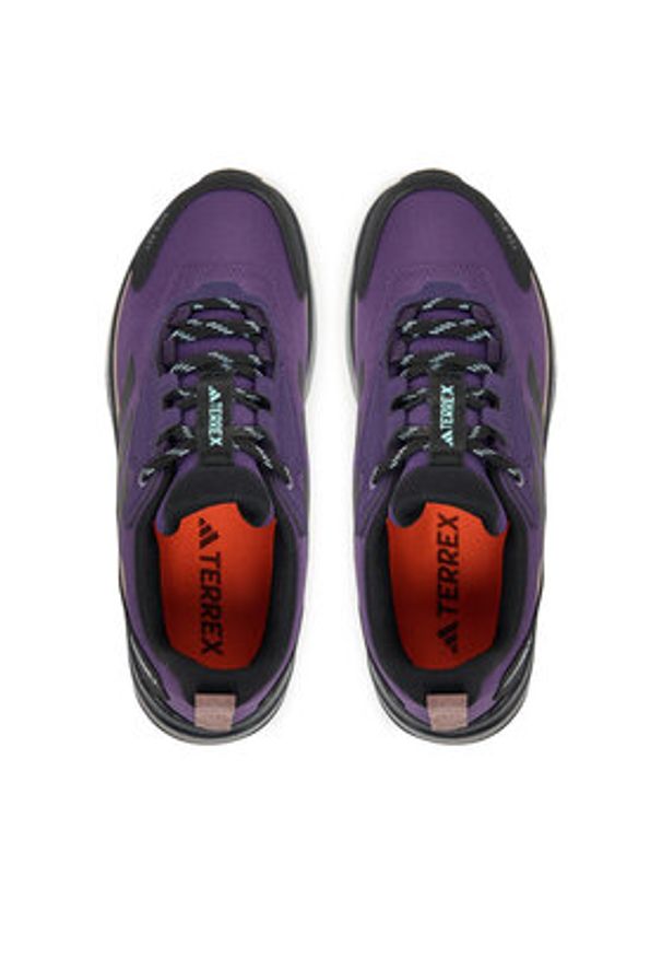 Adidas - adidas Trekkingi Terrex Anylander Rain.Rdy JQ1613 Fioletowy. Kolor: fioletowy. Materiał: materiał