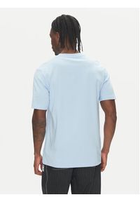 Adidas - adidas T-Shirt Lounge Ice Graphic JJ4019 Niebieski Regular Fit. Kolor: niebieski. Materiał: bawełna #4