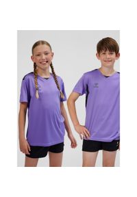 Koszulka dla dzieci Hummel Authentic. Kolor: fioletowy. Materiał: poliester. Sport: piłka nożna #1