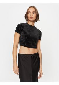 Juicy Couture T-Shirt Kailey JCSSC223421101 Czarny Regular Fit. Kolor: czarny. Materiał: syntetyk #1