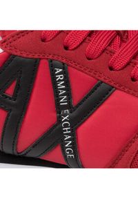 Armani Exchange Sneakersy XUX017 XCC68 K667 Czerwony. Kolor: czerwony. Materiał: materiał #3