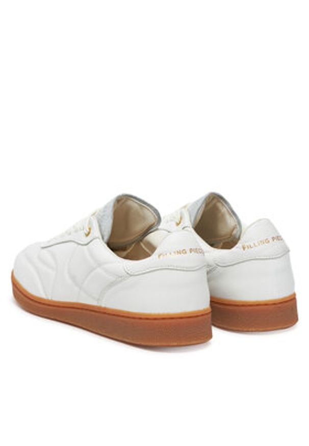 Filling Pieces Sneakersy 68660061901 Biały. Kolor: biały. Materiał: skóra