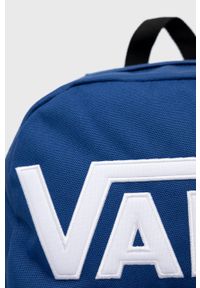 Vans plecak duży z aplikacją. Kolor: niebieski. Wzór: aplikacja #2