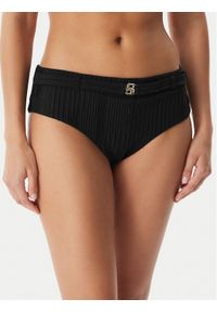 BOSS Dół od bikini 50561326 Czarny Regular Fit. Kolor: czarny. Materiał: syntetyk #1