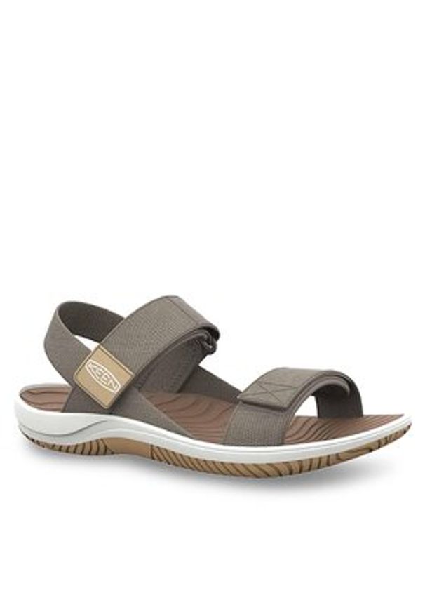 keen - Keen Sandały Elle Backstrap 1027311 Brązowy. Kolor: brązowy. Materiał: materiał