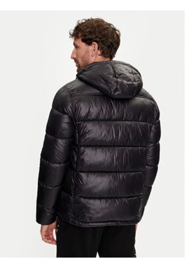 Karl Lagerfeld - KARL LAGERFELD Kurtka zimowa 505404 543590 Czarny Regular Fit. Typ kołnierza: dekolt w karo. Kolor: czarny. Materiał: syntetyk. Sezon: zima