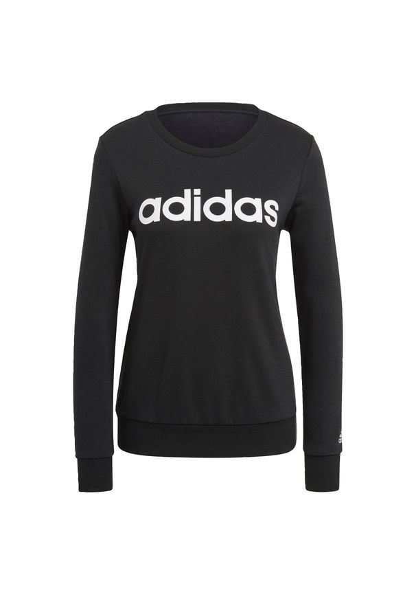 Adidas - Bluza Essentials Logo Rozmiar S Czarny - GL0718. Kolor: czarny, wielokolorowy, biały