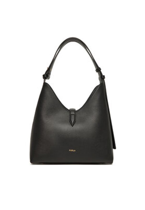 Furla Torebka Goccia S WB01979 BX3353 KH O6000 Czarny. Kolor: czarny. Materiał: skórzane