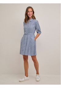 Cream Sukienka koszulowa Tiah 10611338 Niebieski Regular Fit. Kolor: niebieski. Materiał: wiskoza. Typ sukienki: koszulowe #4