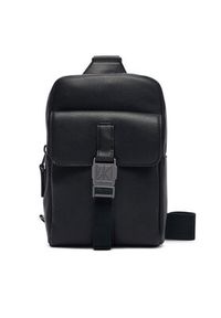 Calvin Klein Saszetka Emblem Hw Sling LV04D3507G Czarny. Kolor: czarny. Materiał: skóra #3