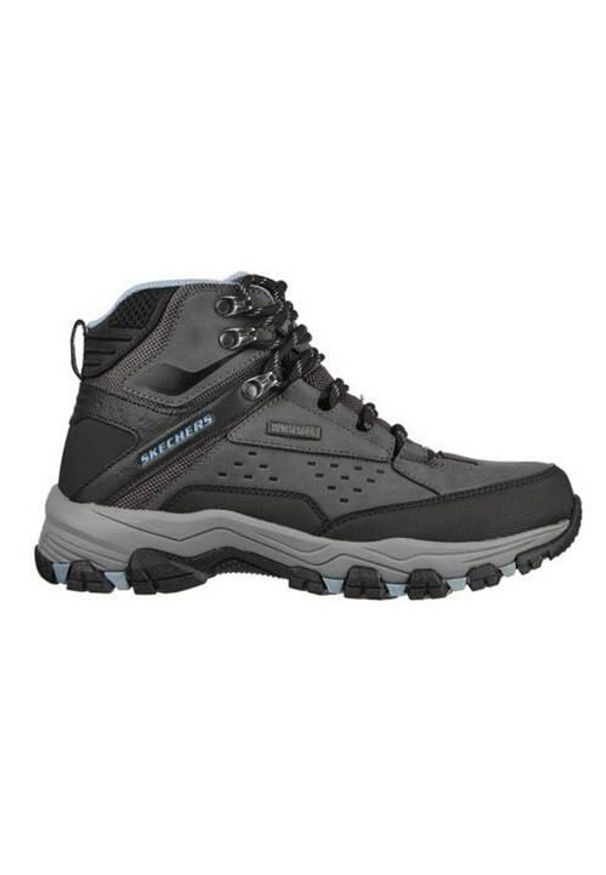 skechers - Buty trekkingowe damskie Skechers Selmen MY Turf. Wysokość cholewki: za kostkę. Zapięcie: sznurówki. Kolor: wielokolorowy, szary, brązowy. Materiał: materiał, syntetyk. Szerokość cholewki: normalna