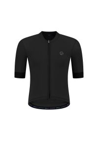 ROGELLI - Koszulka kolarska męska Rogelli Signature. Kolor: czarny. Sport: kolarstwo #1