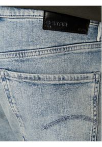G-Star RAW - G-Star Raw Szorty jeansowe Mosa D24430-E205 Niebieski Straight Fit. Kolor: niebieski. Materiał: bawełna #2