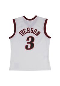 Mitchell & Ness - Koszulka Nba Philadelphia 76ers Allen Iverson. Kolor: wielokolorowy, biały, czerwony. Materiał: jersey. Sport: koszykówka #1
