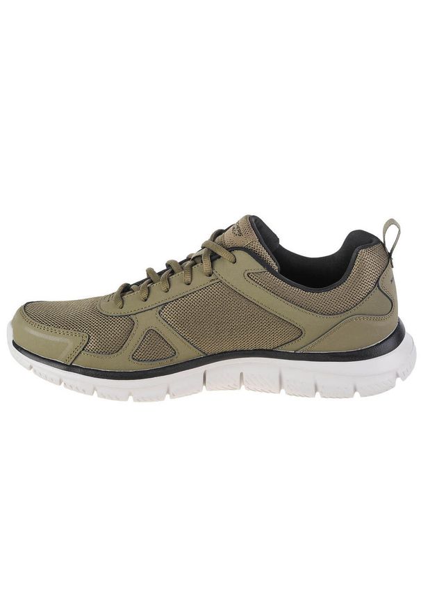 skechers - Buty treningowe męskie, Skechers Track-Scloric. Kolor: zielony, czarny, wielokolorowy