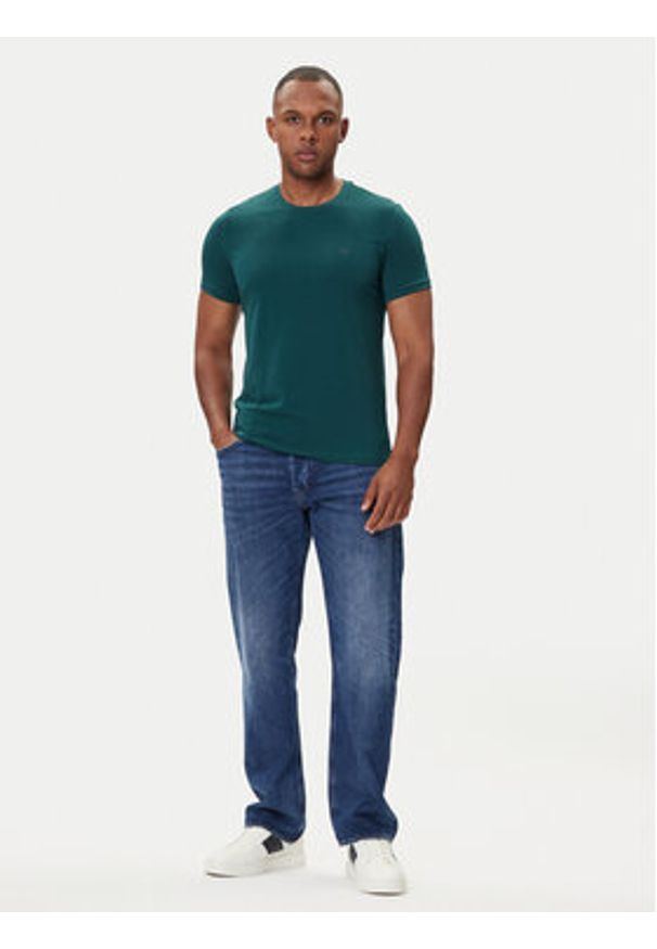 Emporio Armani Underwear Komplet 2 t-shirtów EM000391 AF10776 MB108 Kolorowy Regular Fit. Materiał: bawełna. Wzór: kolorowy
