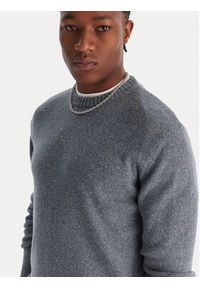 Quiksilver Sweter Slow Song Neppy EQYSW03325 Niebieski Regular Fit. Kolor: niebieski. Materiał: syntetyk #5