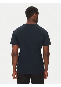 Quiksilver T-Shirt EQYZT07711 Granatowy Regular Fit. Kolor: niebieski. Materiał: bawełna