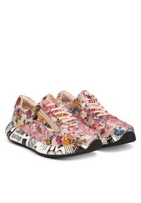 Laura Vita Sneakersy Burton 11 Kolorowy. Materiał: skóra. Wzór: kolorowy #5