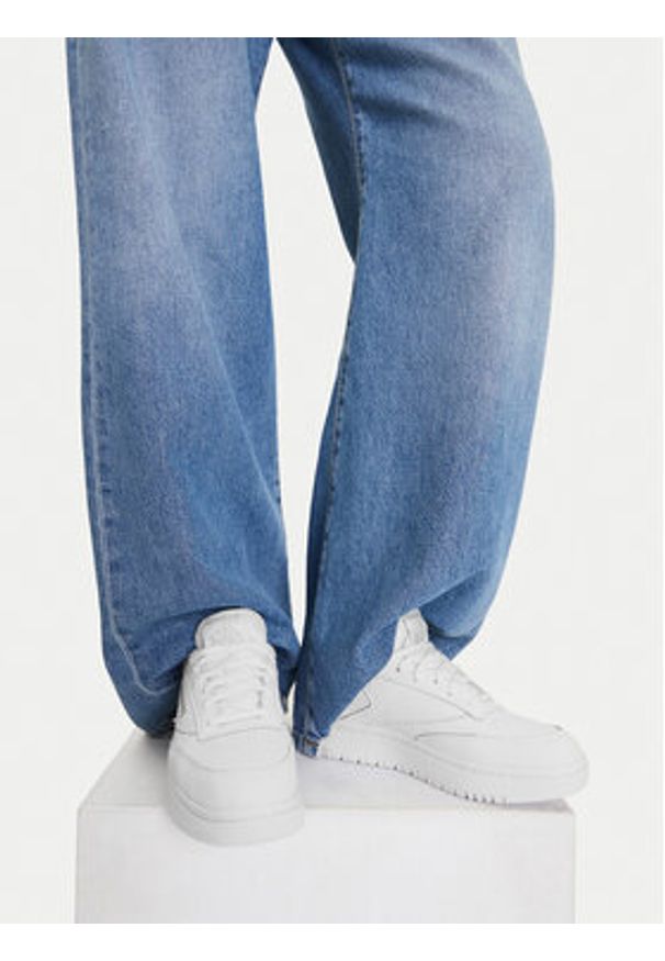 Reebok Sneakersy EO-CLUB C DOUBLE 100006321 Biały. Kolor: biały. Materiał: skóra. Model: Reebok Club