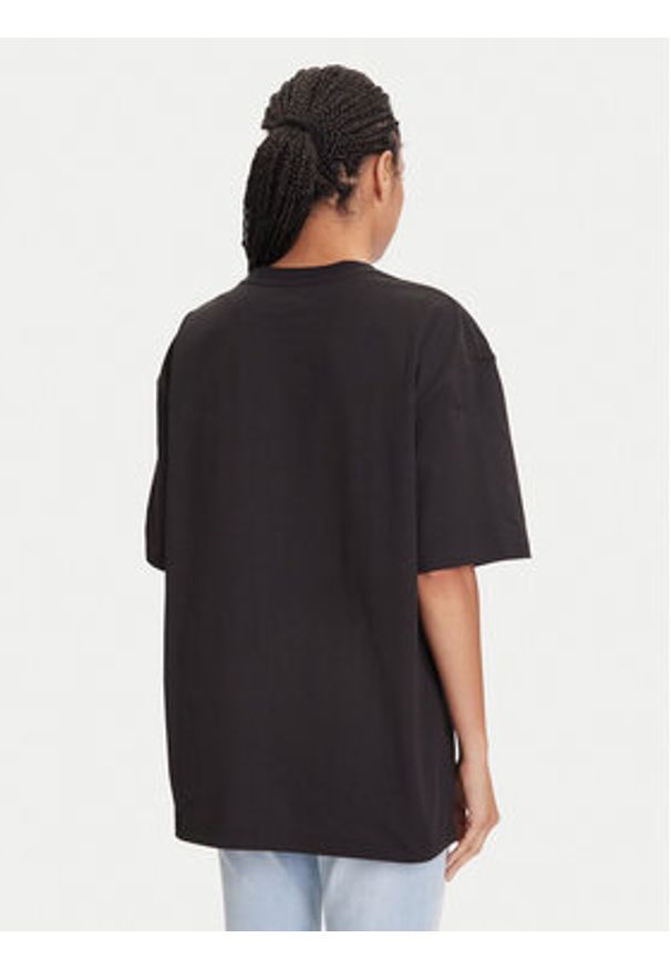 Miss Sixty T-Shirt 6S2SJ76100 Czarny Oversize. Kolor: czarny. Materiał: bawełna