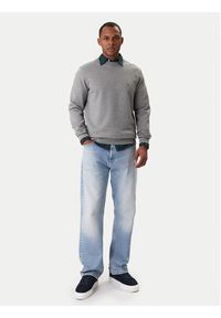 TOMMY HILFIGER - Tommy Hilfiger Bluza Essential MW0MW37237 Szary Regular Fit. Kolor: szary. Materiał: bawełna #4