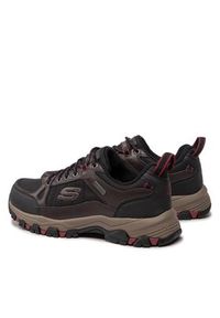 skechers - Skechers Sneakersy Cormack 204427/CHBK Brązowy. Kolor: brązowy. Materiał: skóra #5
